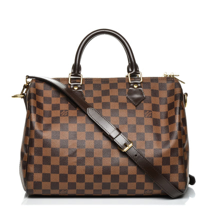 Louis Vuitton Damier Ebene Speedy Bandouliere 30 1 of 8