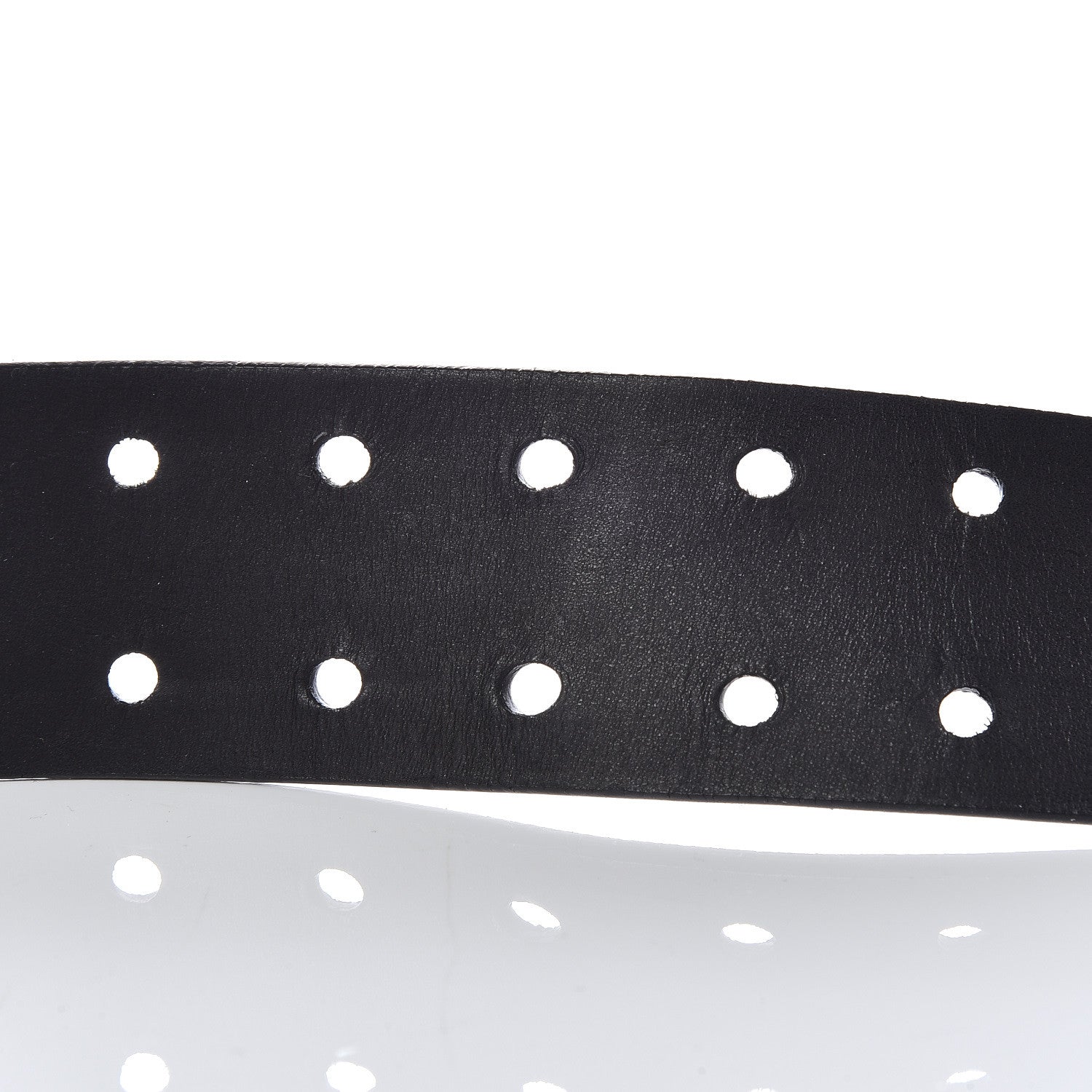 Chanel Calfskin Belt 80 32 Black 5 of 10