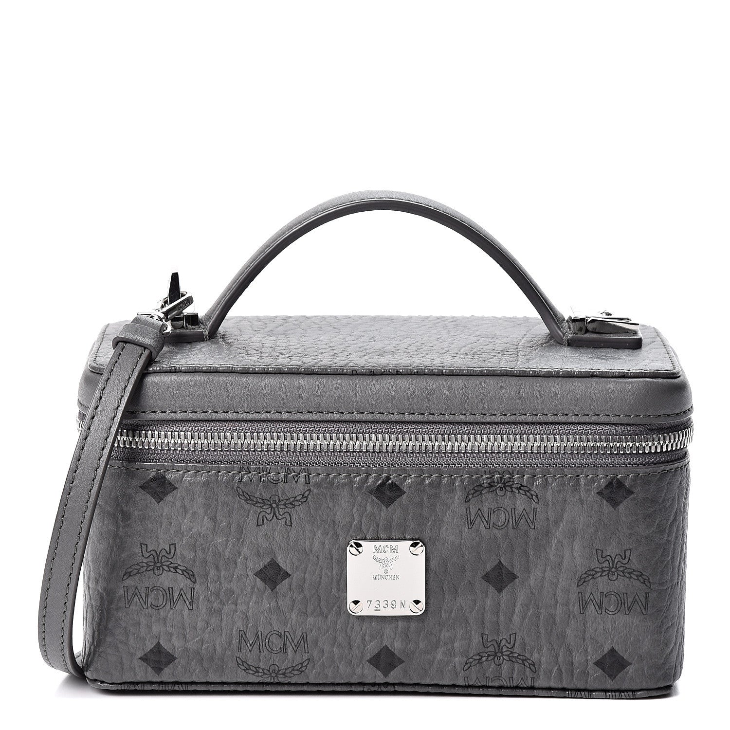 MCM Visetos Vanity Case Grey 1 of 8