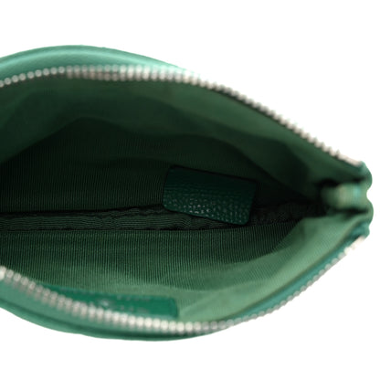 Chanel Caviar Quilted Small Cosmetic Case Green 5 of 8