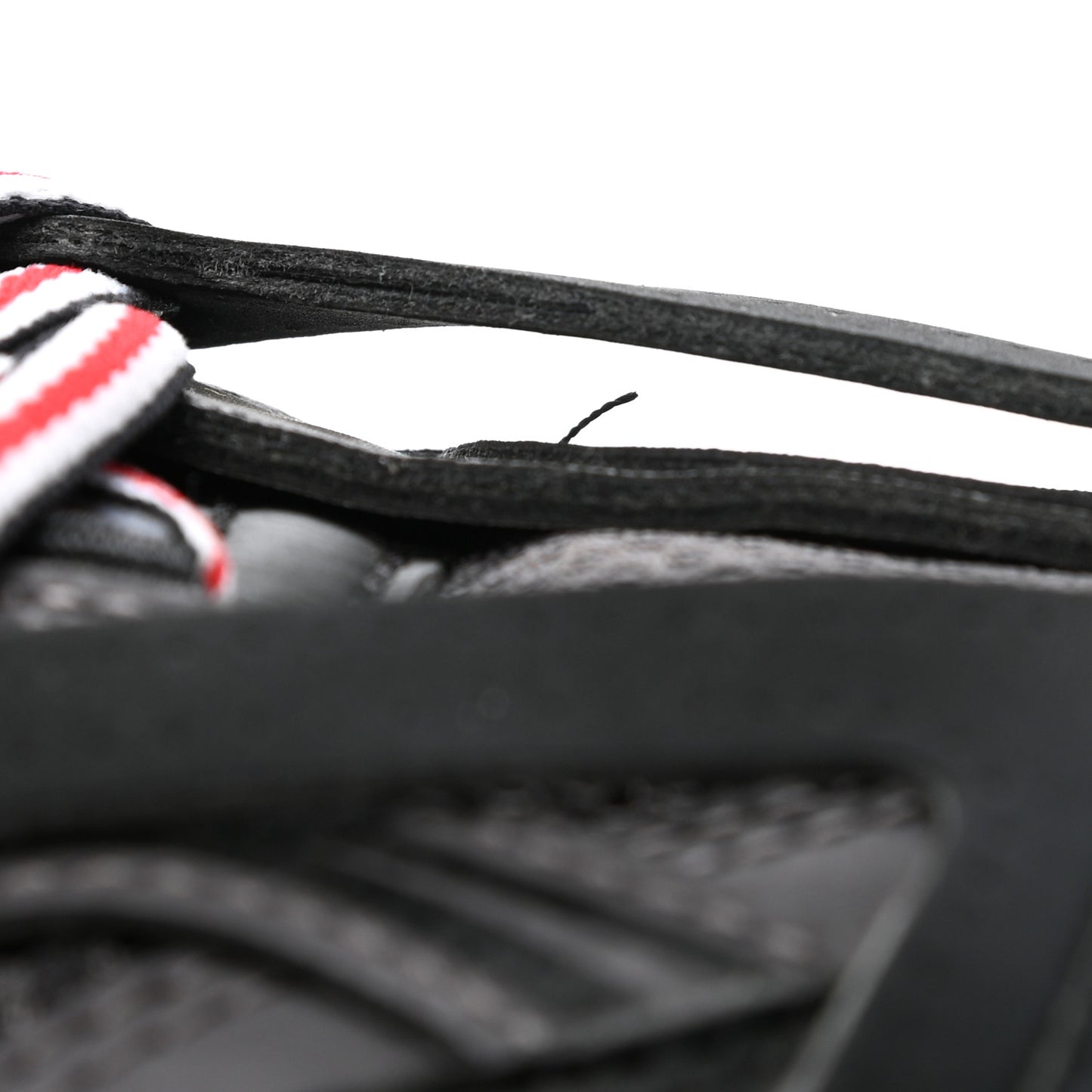 Mesh Nylon Mens Track Sneakers 44 Black Gris