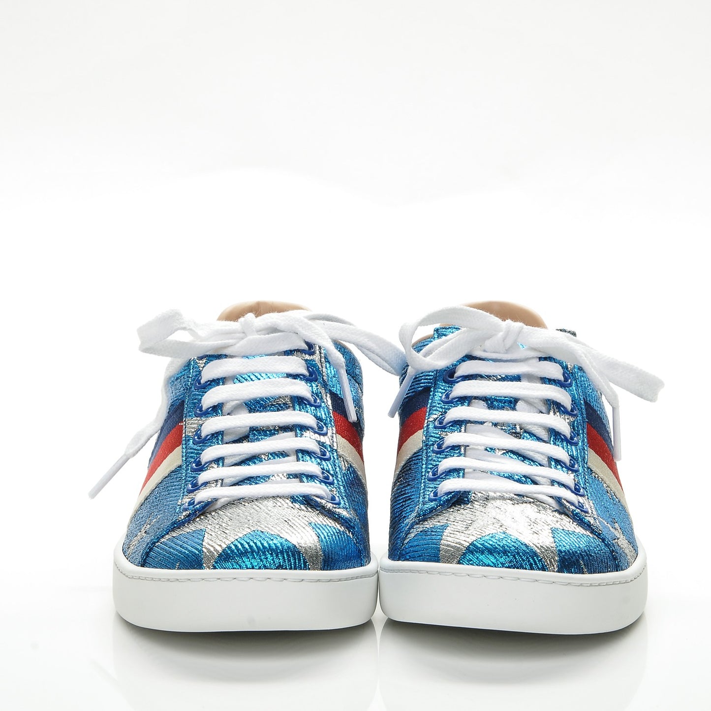 Lurex Starry Sky Sylvie Web New Ace Sneakers 37 Bluette Silver