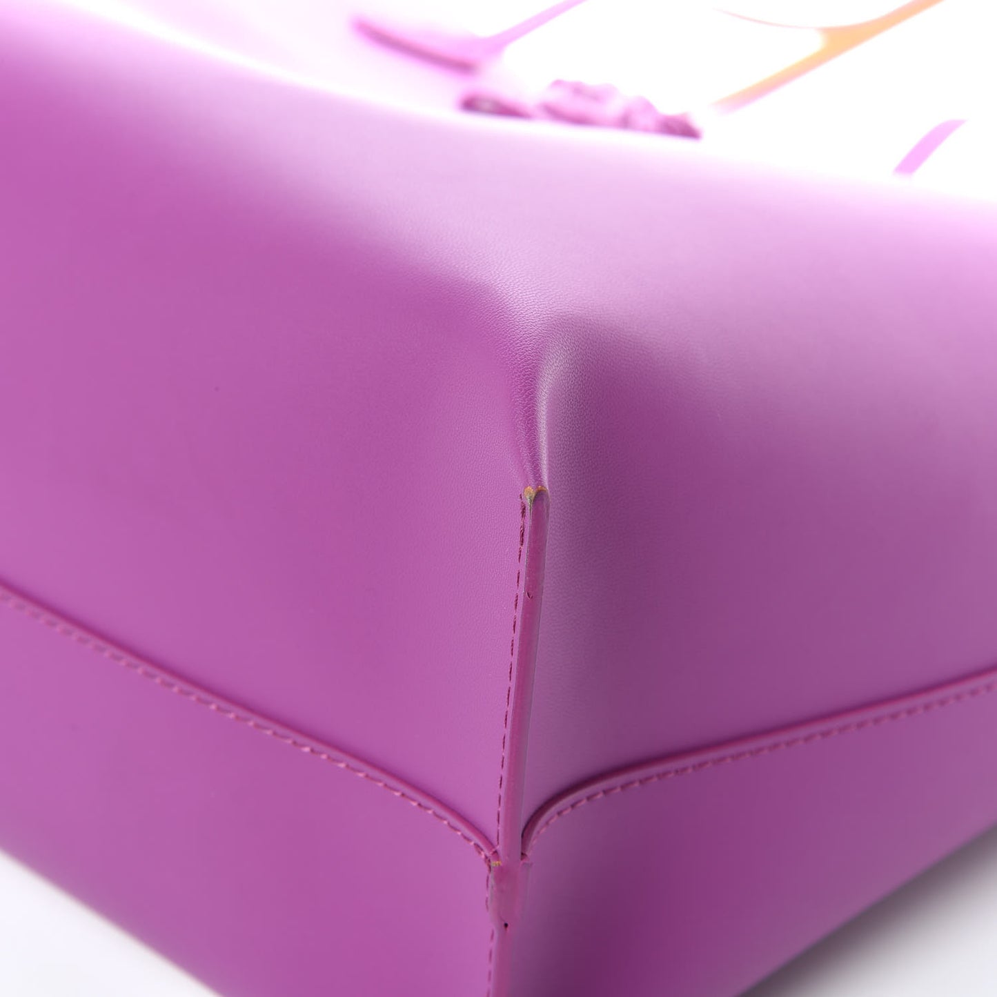 Calfskin Palazzo Medusa Tote Pink