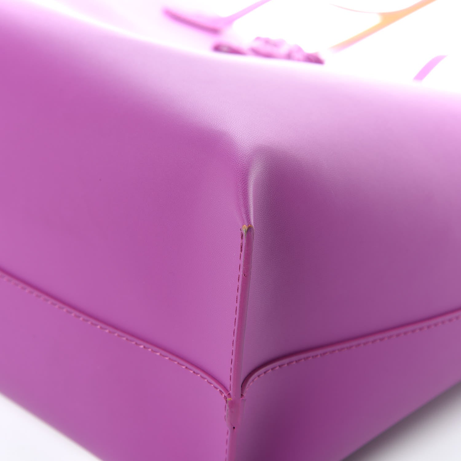 Versace Calfskin Palazzo Medusa Tote Pink 8 of 11