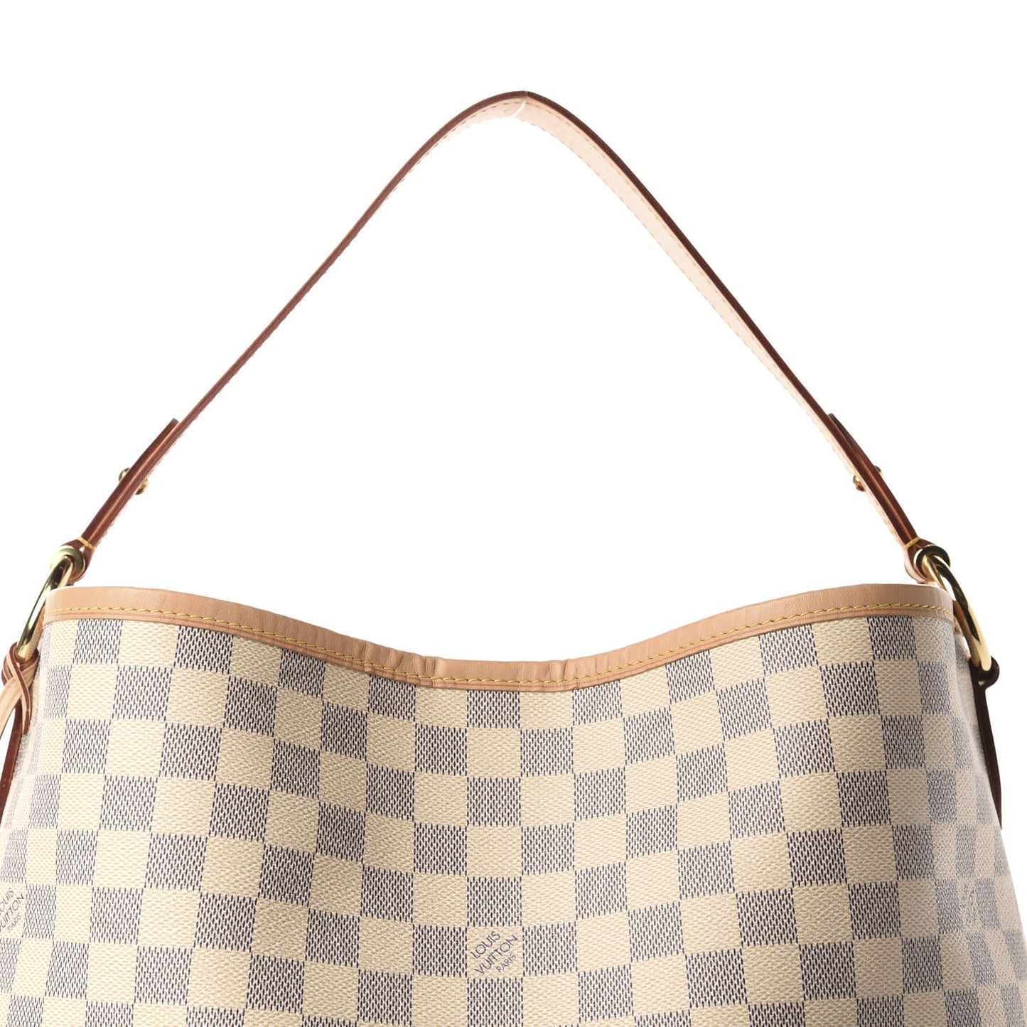 Damier Azur Delightful MM Rose Ballerine