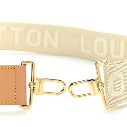 Louis Vuitton Monogram Utility Crossbody Bandouliere Shoulder Strap Beige 3 of 3