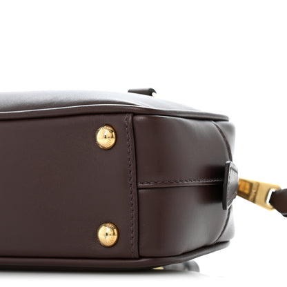 Miu Miu Calfskin Mini Arcadie Top Handle Bag Briarwood 9 of 11