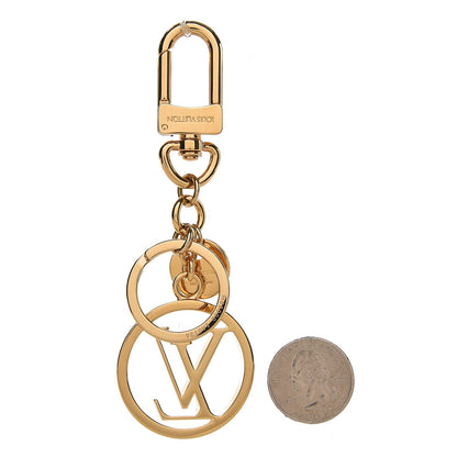 Louis Vuitton LV Circle Key Holder Gold 2 of 3
