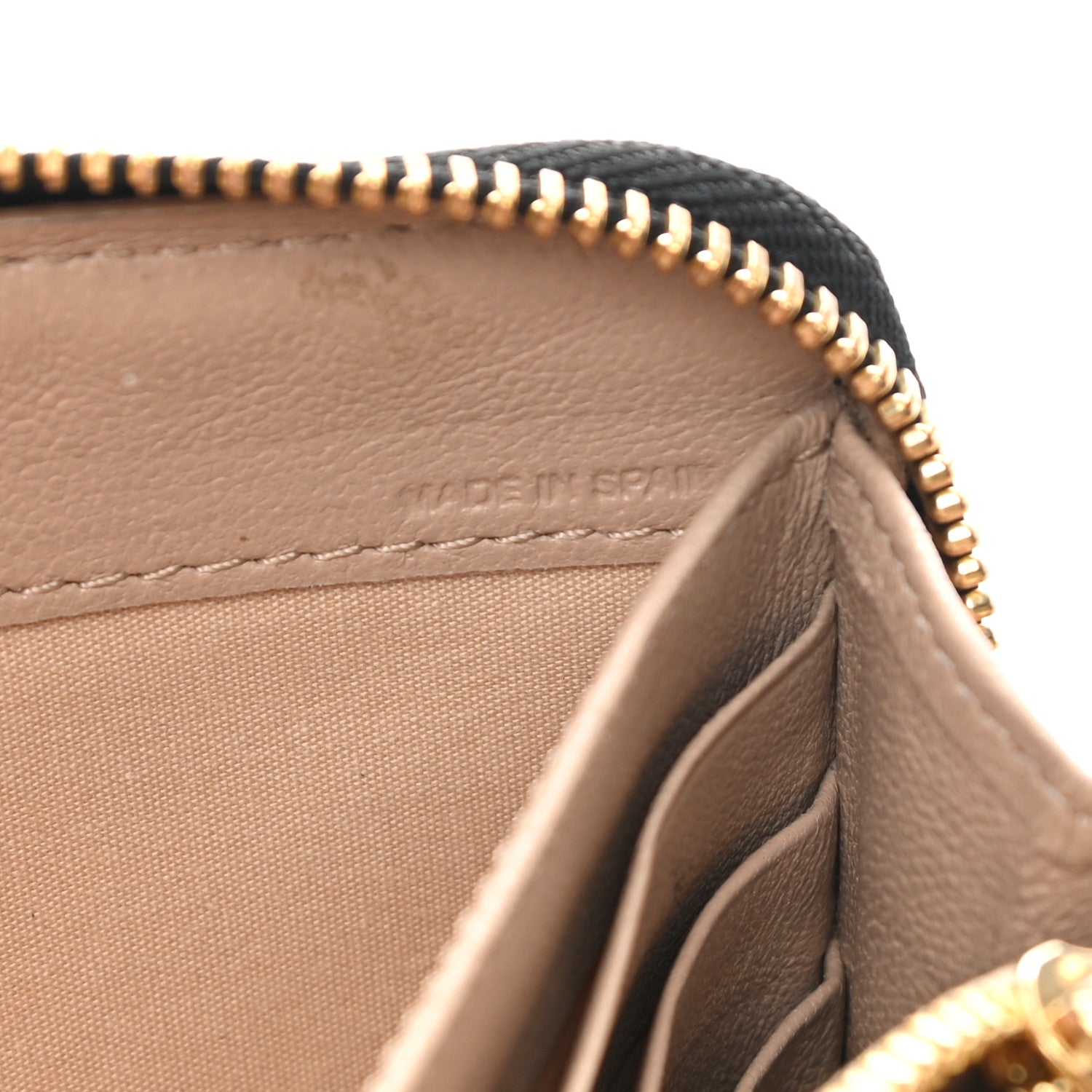 Chloe Grained Calfskin Marcie Long Zip Around Wallet Black 7 of 13