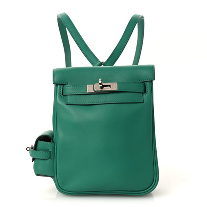 Hermes Swift Kelly Jump Backpack Menthe 2 of 25