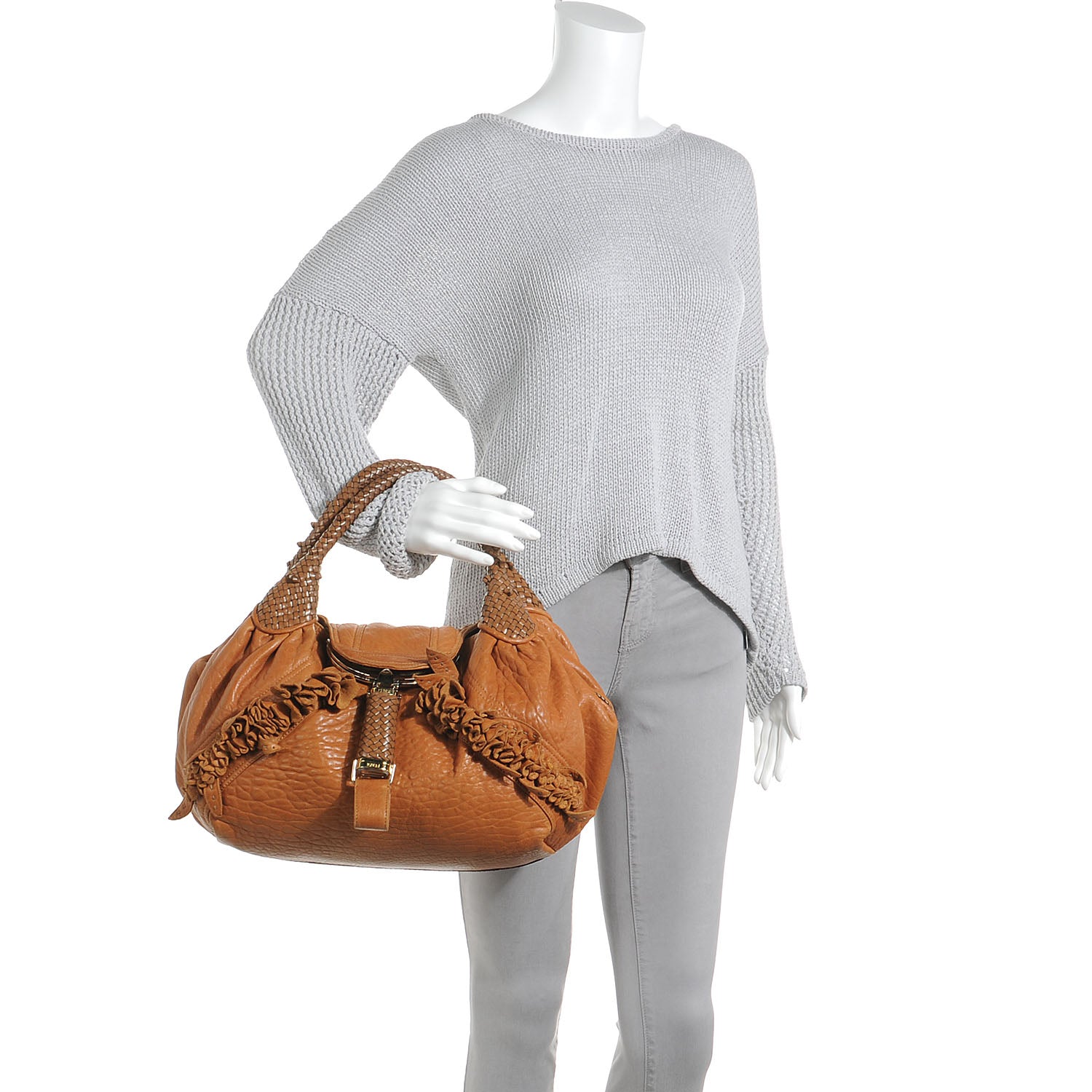 Fendi Nappa Wisteria Spy Honey 2 of 8