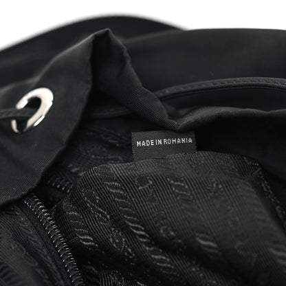 Prada Tessuto Nylon Saffiano Vela Backpack Black 7 of 14