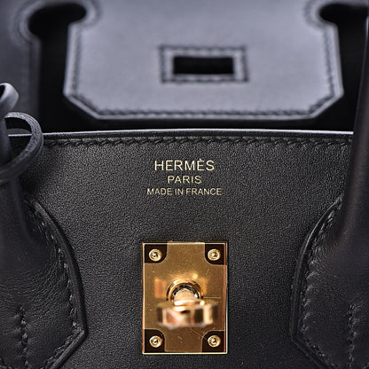 Hermes Veau Jonathan Birkin 25 Black 19 of 32