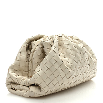 Bottega Veneta Nappa Maxi Intrecciato The Pouch Oversized Clutch Plaster 3 of 6