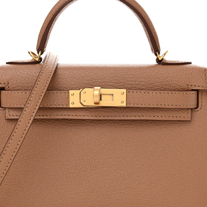 Hermes Chevre Mysore Mini Kelly Sellier 20 Quebracho 8 of 12