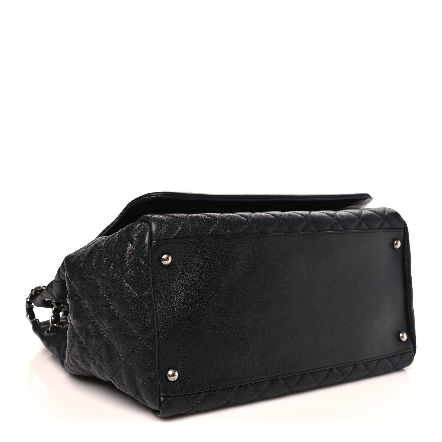 Chanel Calfskin Quilted Istanbul Accordion Large Flap Black 3 of 10