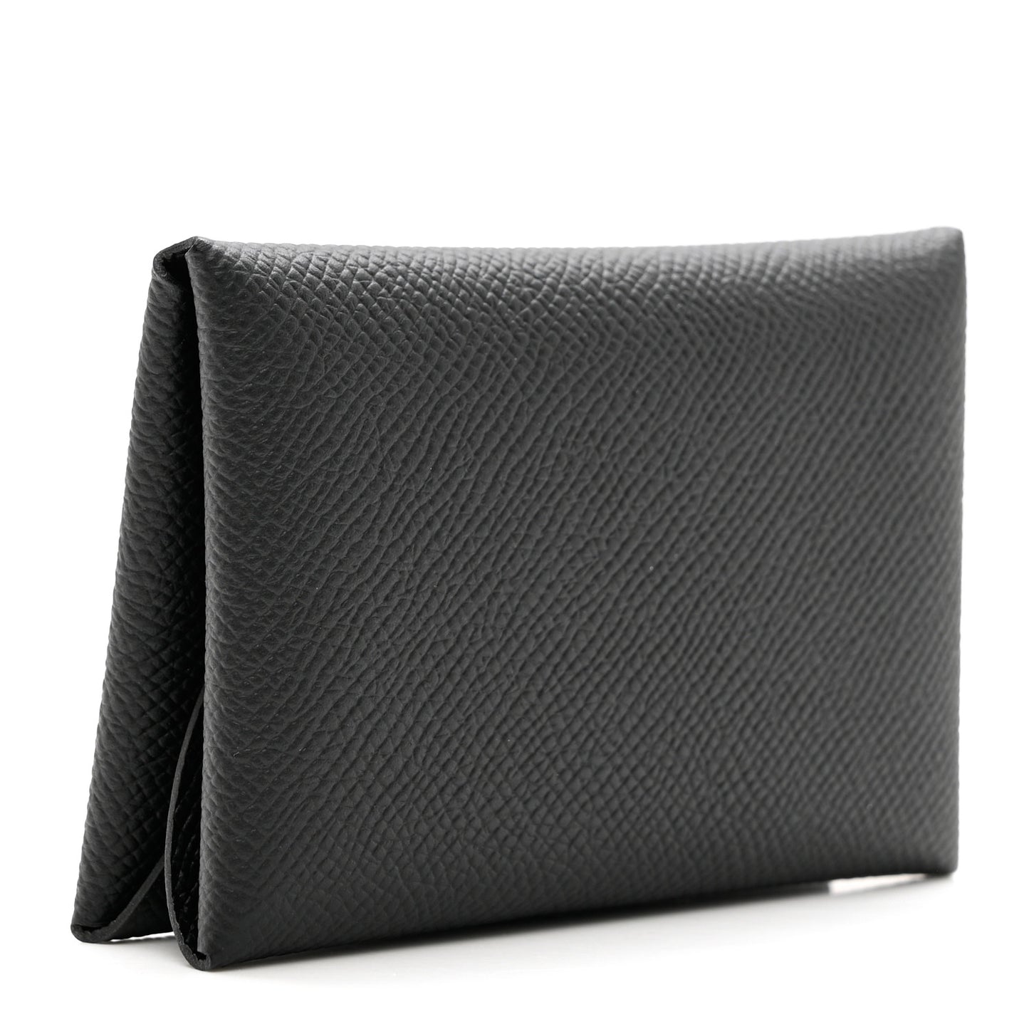 Epsom Calvi Duo Card Case Black
