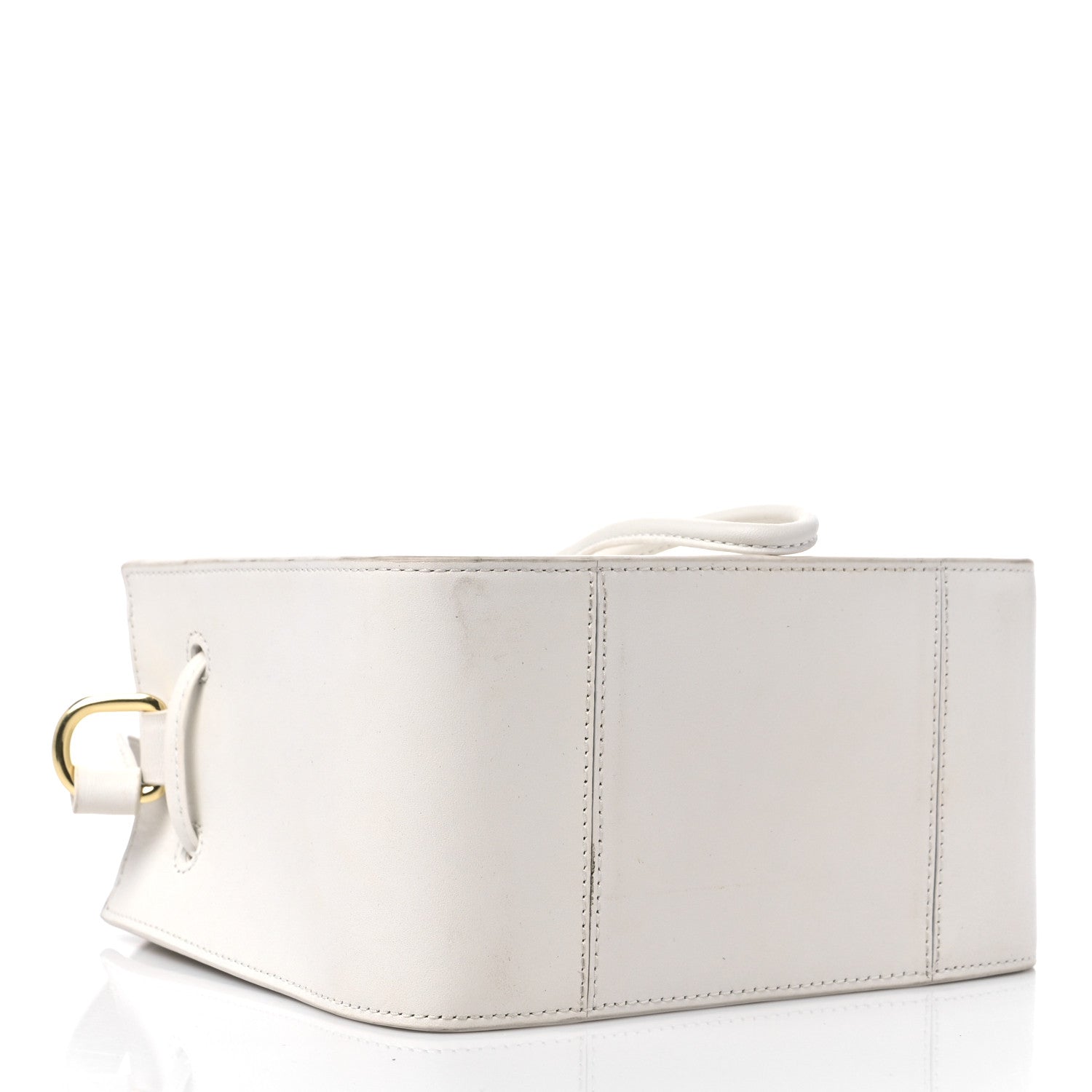 3.1 Phillip Lim Smooth Calfskin Mini Soleil Bucket Bag White 4 of 13
