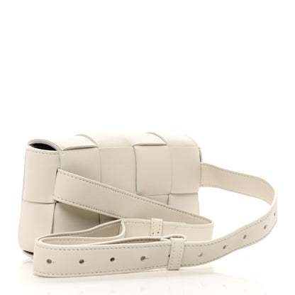 Bottega Veneta Nappa Maxi Intreccio The Belt Cassette Bag White 3 of 8