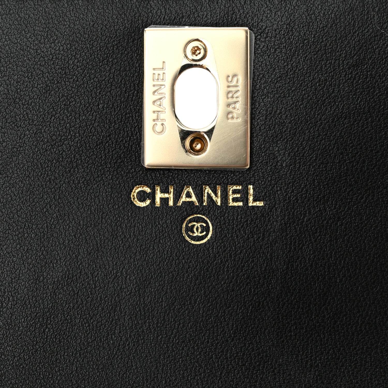 Chanel Lambskin Quilted Trendy CC Dual Handle Clutch With Chain  Black 5 of 10