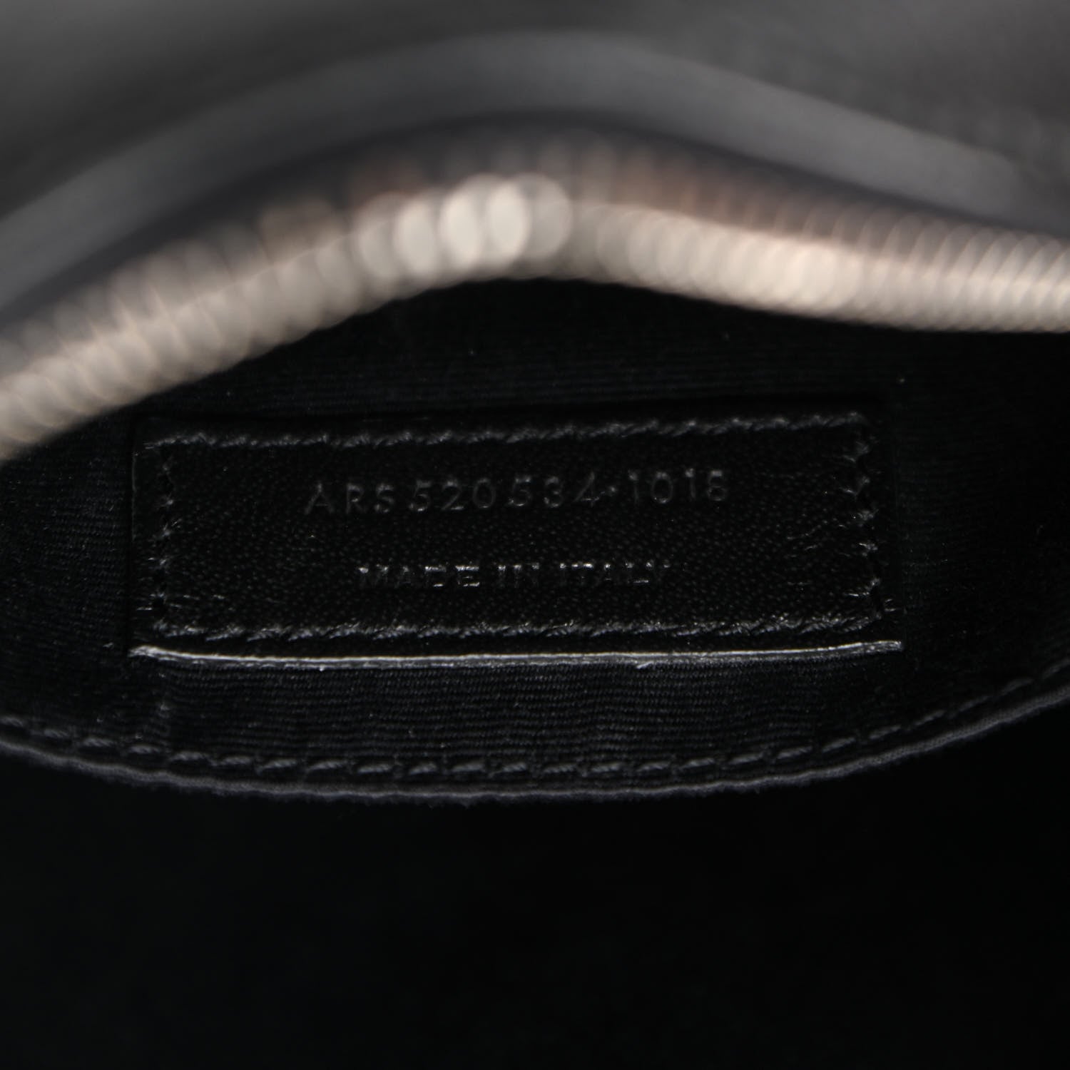 Saint Laurent Linen Canvas Monogram Lou Camera Bag Black 7 of 11