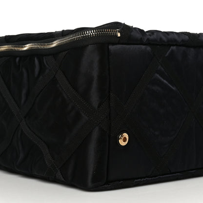 Chanel Nylon Grosgrain Large Lifestyle Travel Black 8 of 9