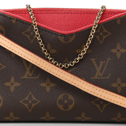 Louis Vuitton Monogram Pallas Clutch Cherry 9 of 13