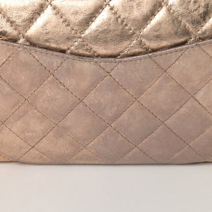 Chanel Metallic Aged Calfskin Quilted 2.55 Reissue 227 Flap Gold 17 of 22