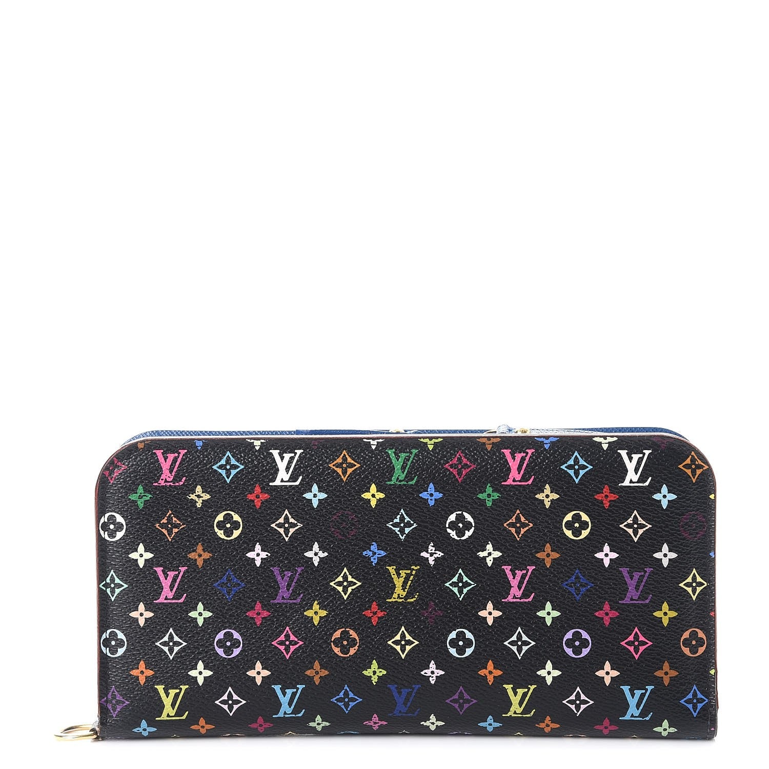 Louis Vuitton Monogram Multicolor Insolite Wallet Black Bleuet 1 of 8