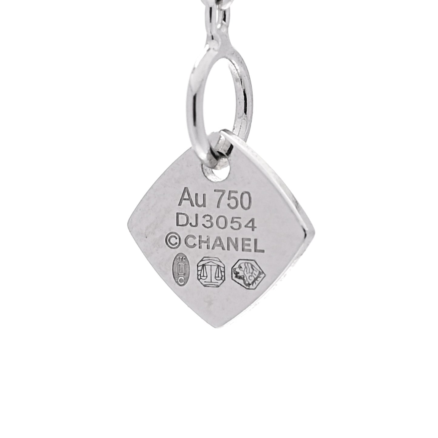 18K White Gold Coco Crush Pendant Necklace
