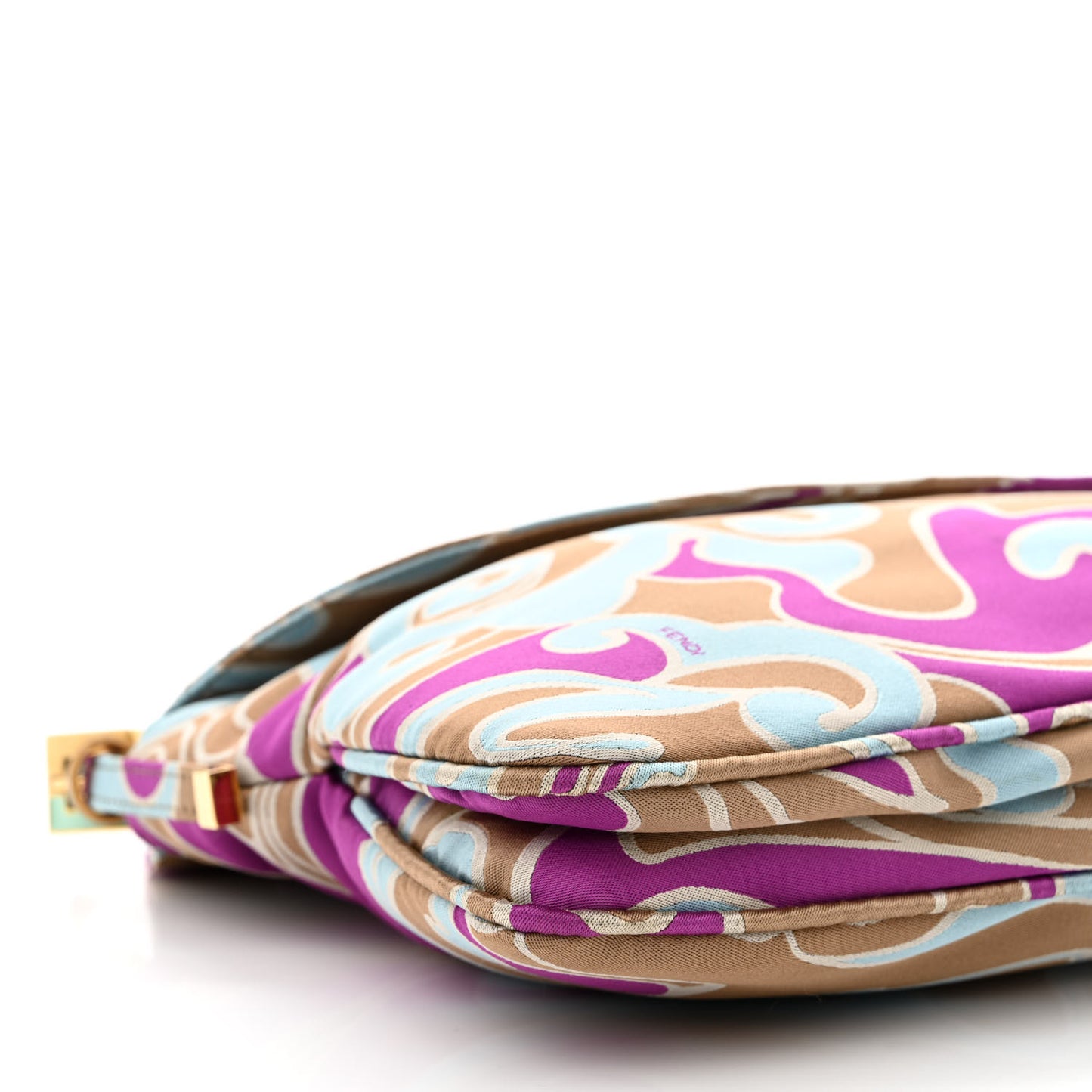 Satin Printed Baguette Multicolor