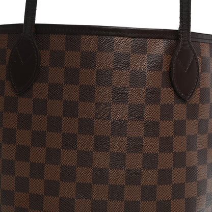 Louis Vuitton Damier Ebene Neo Neverfull MM Rose Ballerine 11 of 11