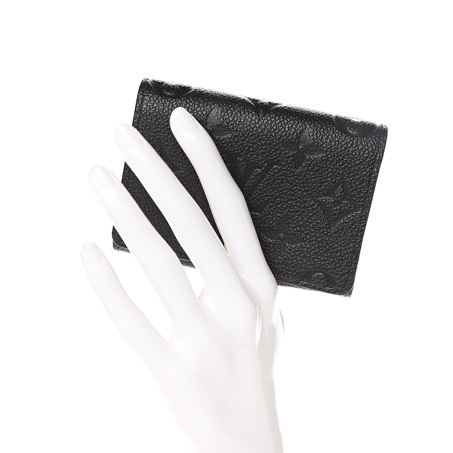 Louis Vuitton Empreinte Business Card Holder Black 2 of 8