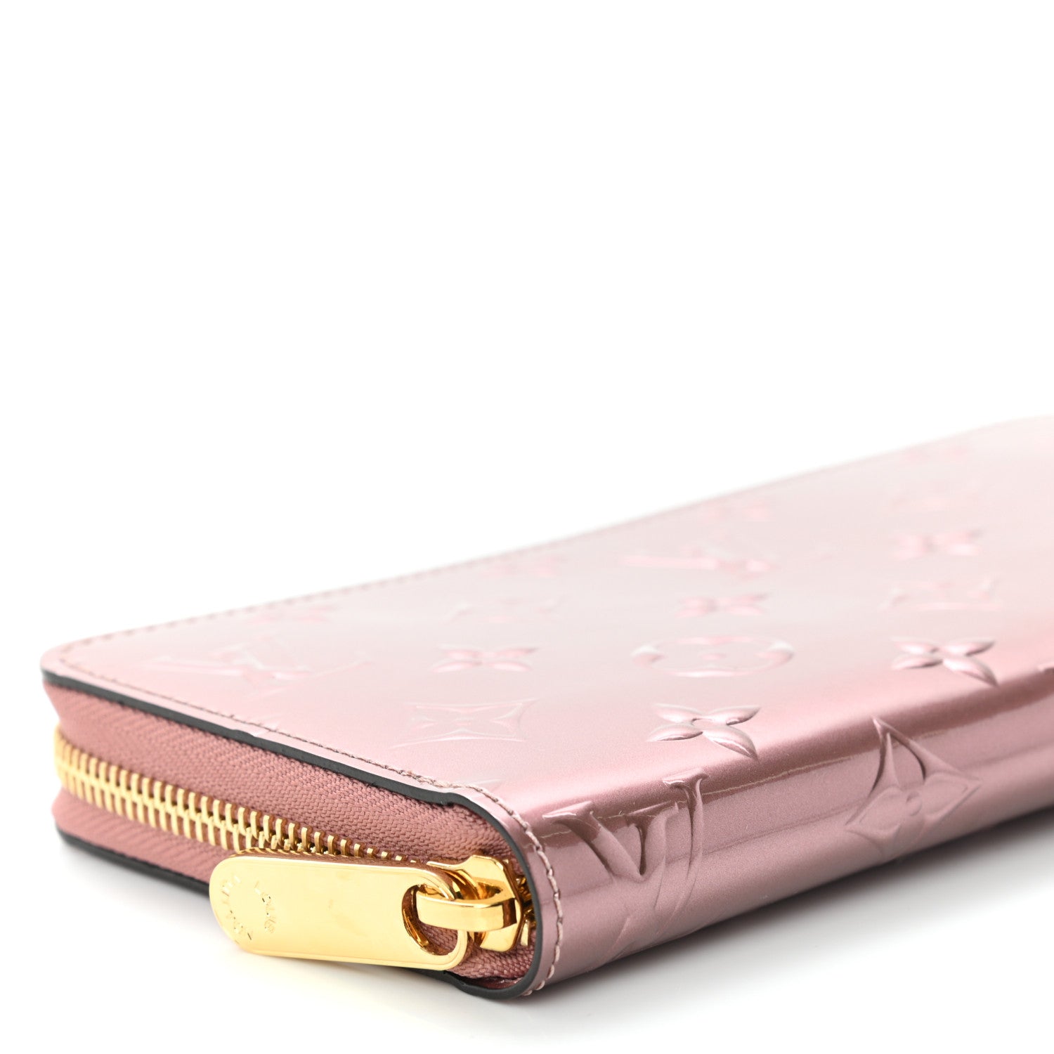 Louis Vuitton Vernis Zippy Wallet Metallic Pale Pink 9 of 9