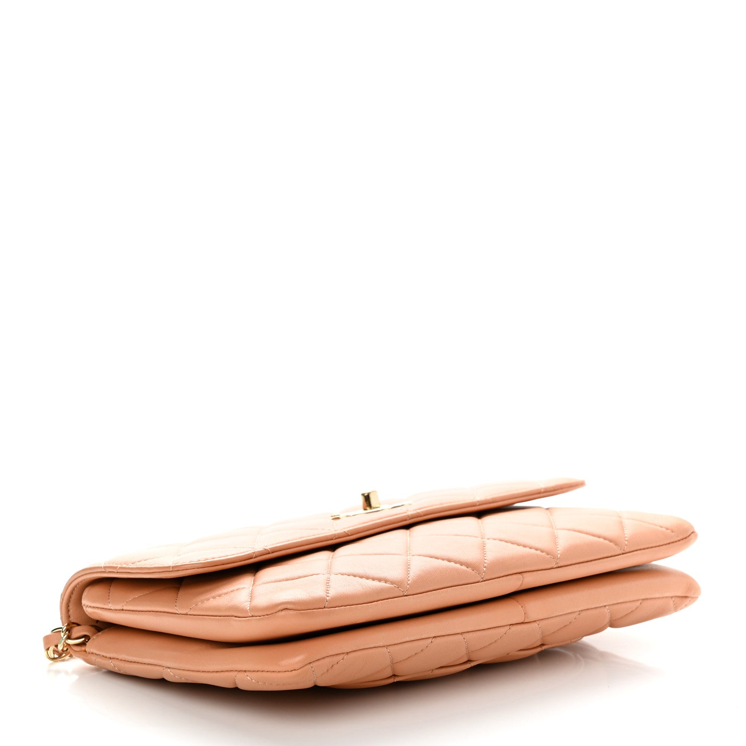 Chanel Lambskin Quilted Medium Trendy CC Flap Beige 4 of 17