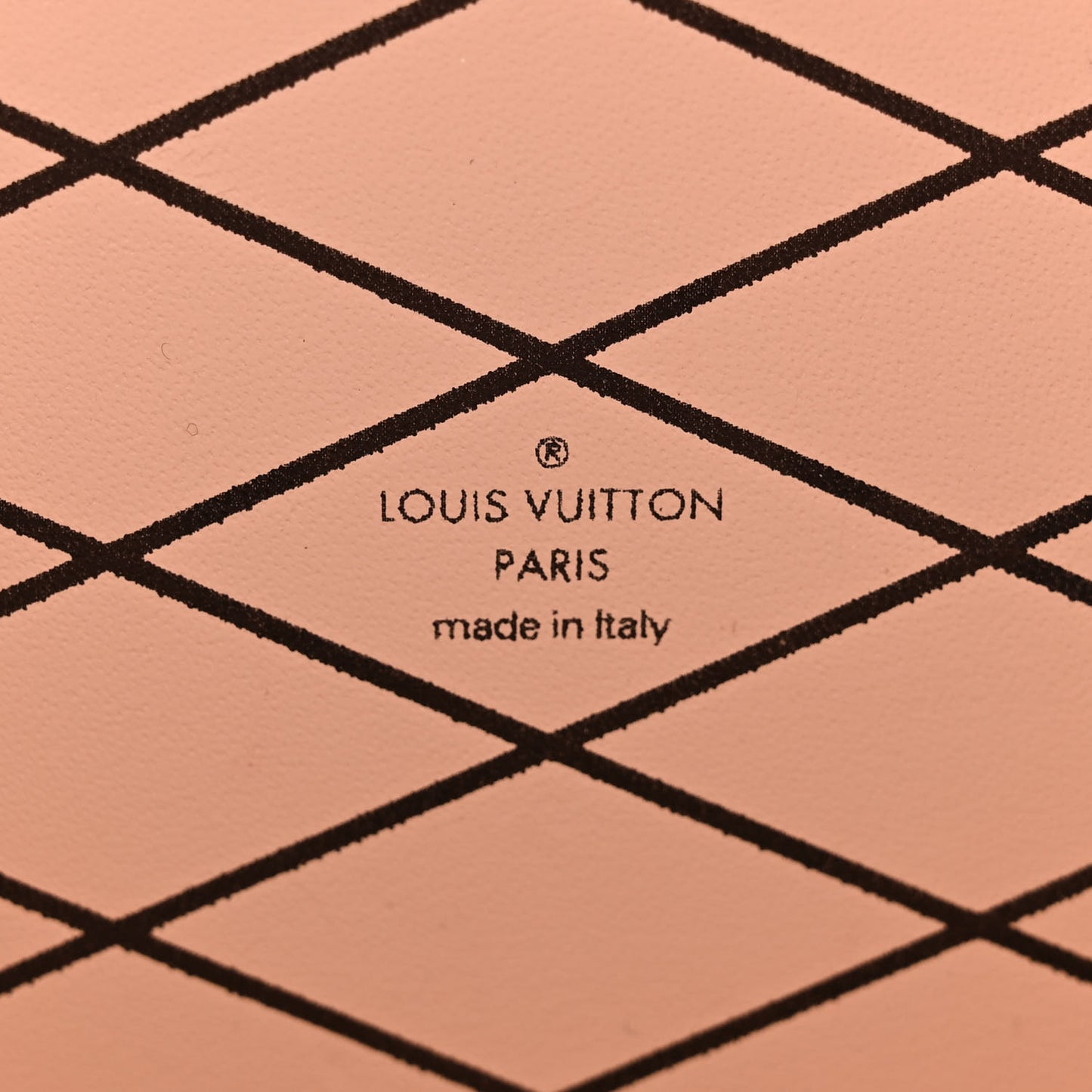 Monogram Tuffetage Petite Malle Rose Fluo