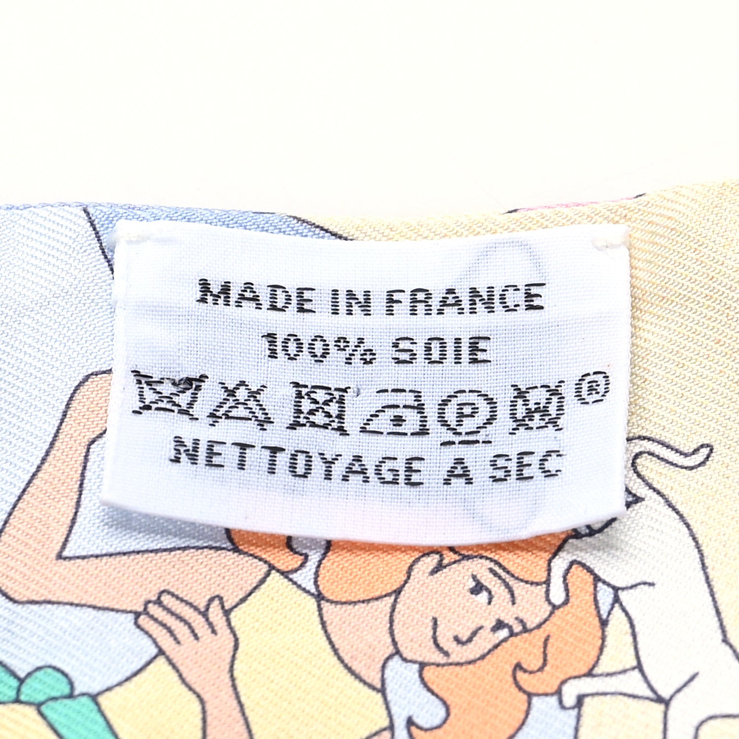Hermes Silk Carres Volants Twilly Jaune Soufre Ciel Vert Jade 4 of 5