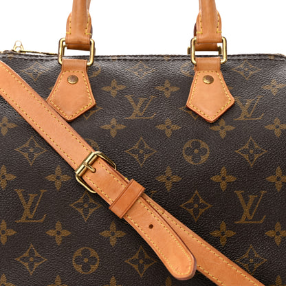 Louis Vuitton Monogram Speedy Bandouliere 25 9 of 24
