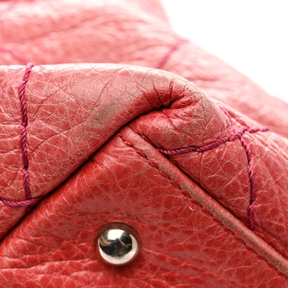 Chanel Glazed Calfskin Large On The Road Tote Pink 11 of 11