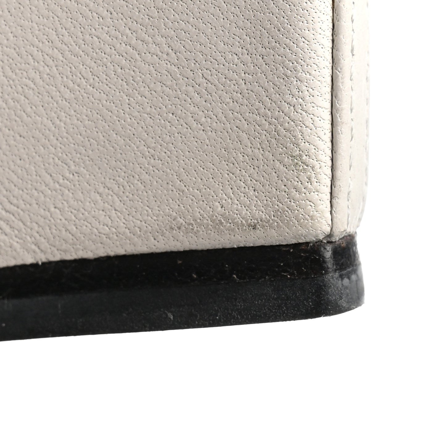 Smooth Nappa Opaque Wedge Sandals 37 White