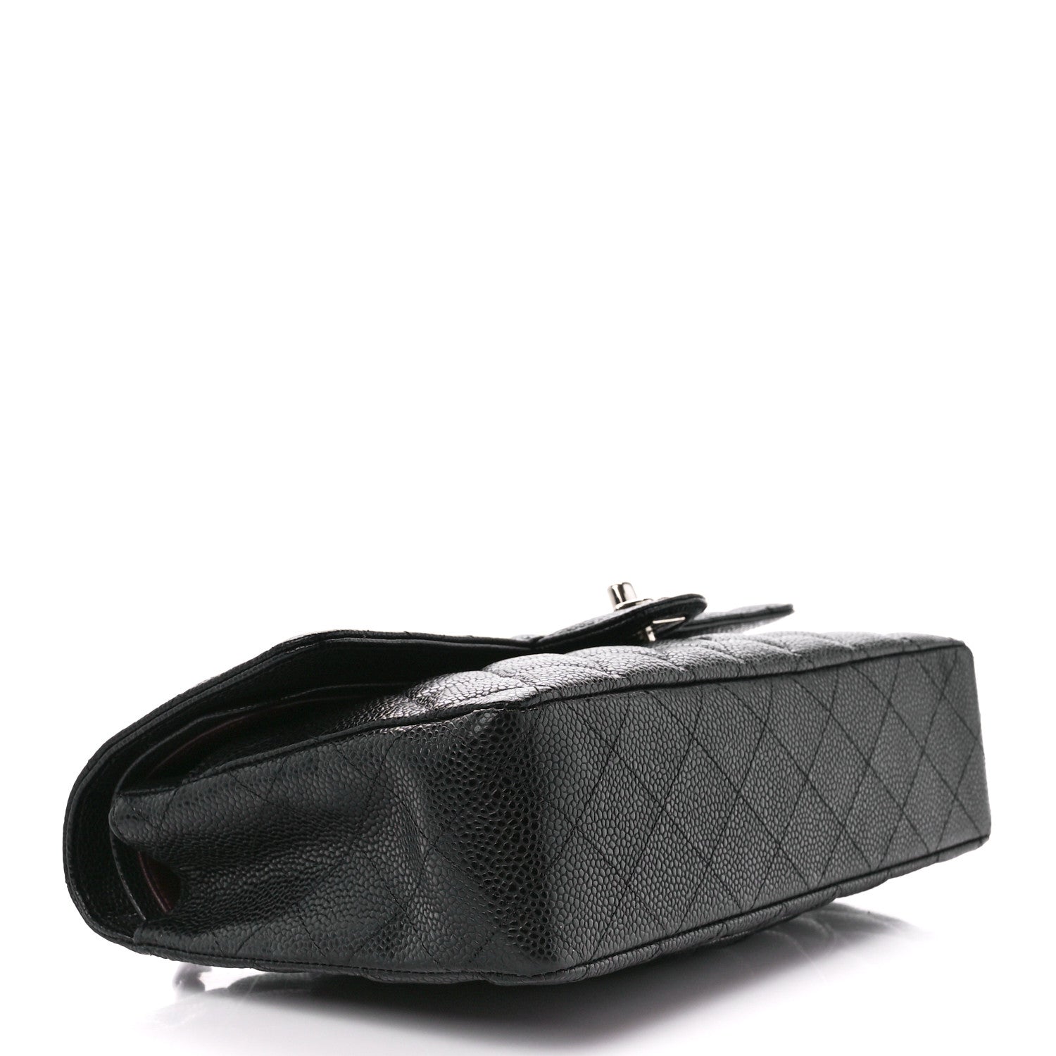 Chanel Caviar Quilted Medium Double Flap Black 4 of 12