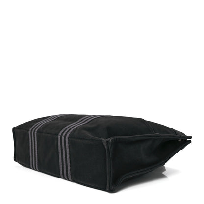 Hermes Canvas Fourre Tout MM Black 9 of 11