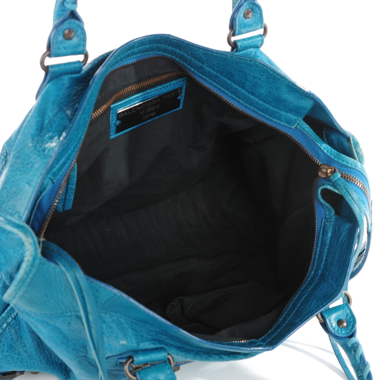 Balenciaga Agneau Classic Hardware City Lagon 9 of 10