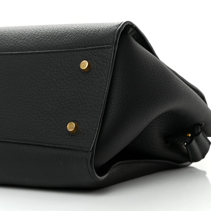 Mulberry Heavy Grain Iris Tote Black 10 of 21