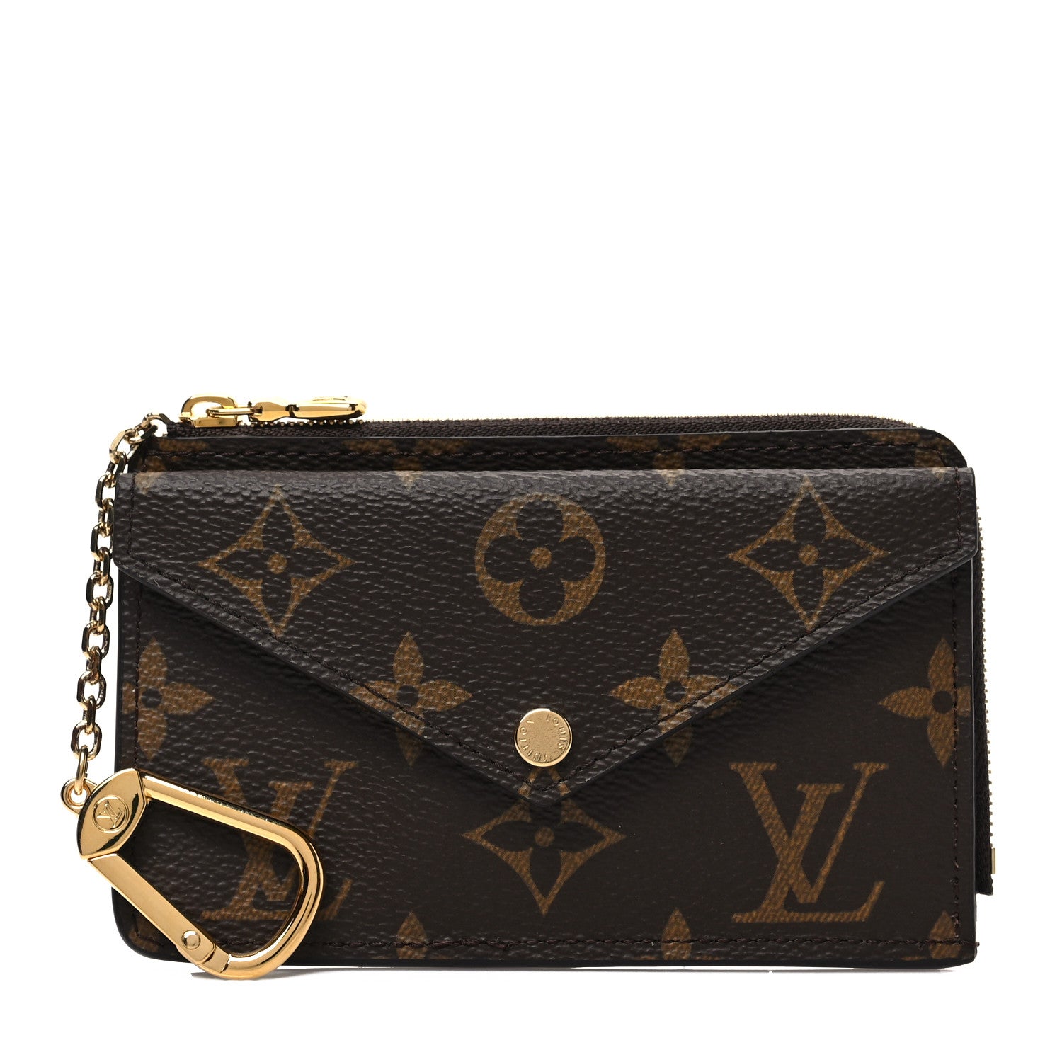 Louis Vuitton Monogram Recto Verso Card Holder Black 1 of 14