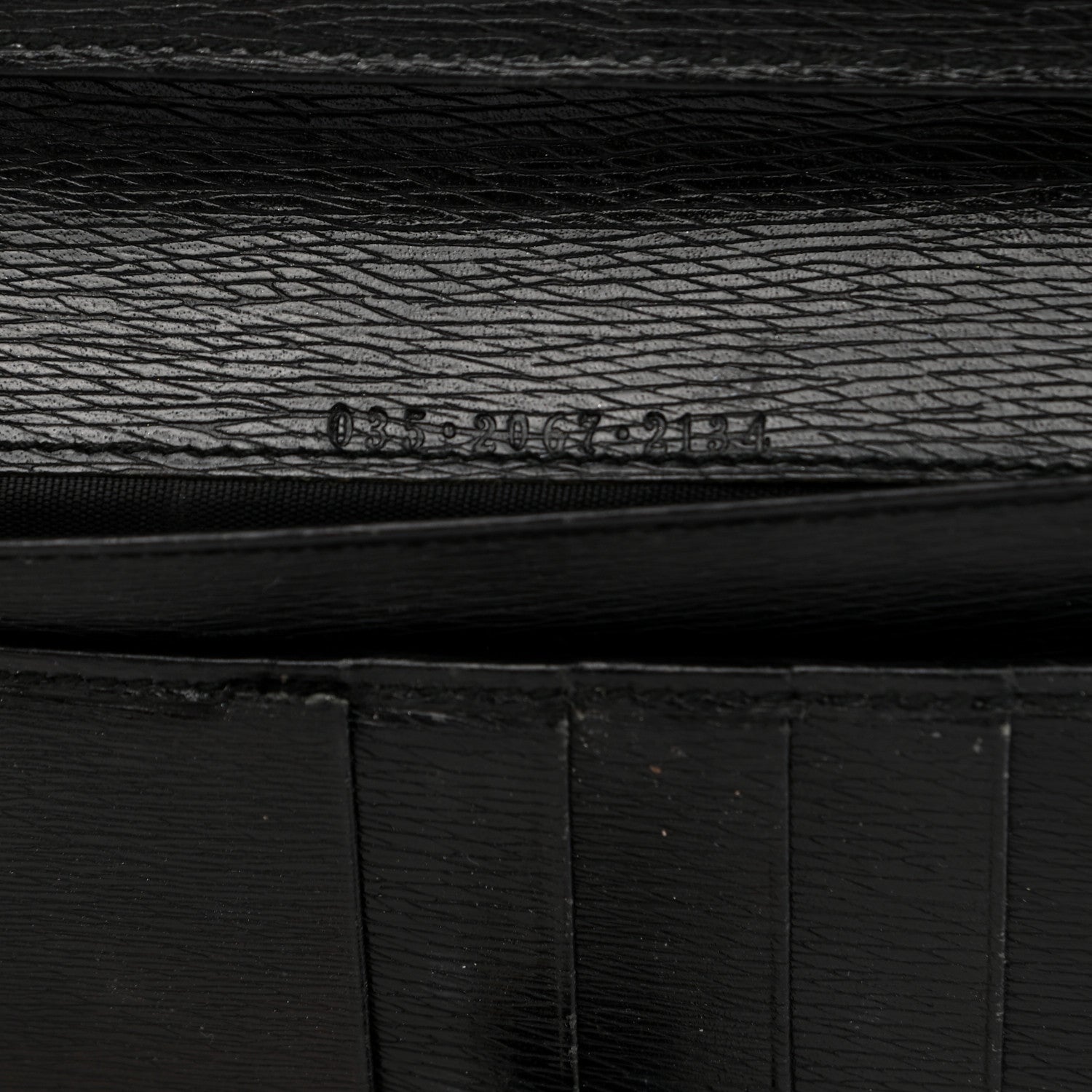 Gucci Calfskin Continental Bardot Wallet Black 7 of 25
