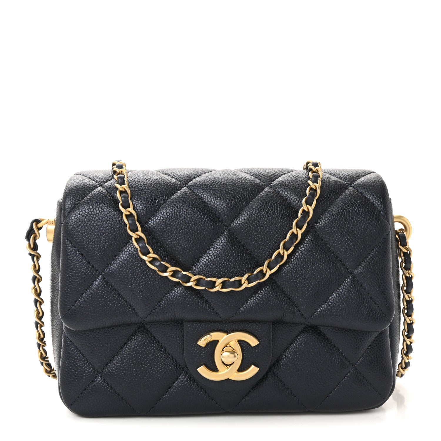 Chanel Iridescent Caviar Quilted Mini My Perfect Flap Black 1 of 11