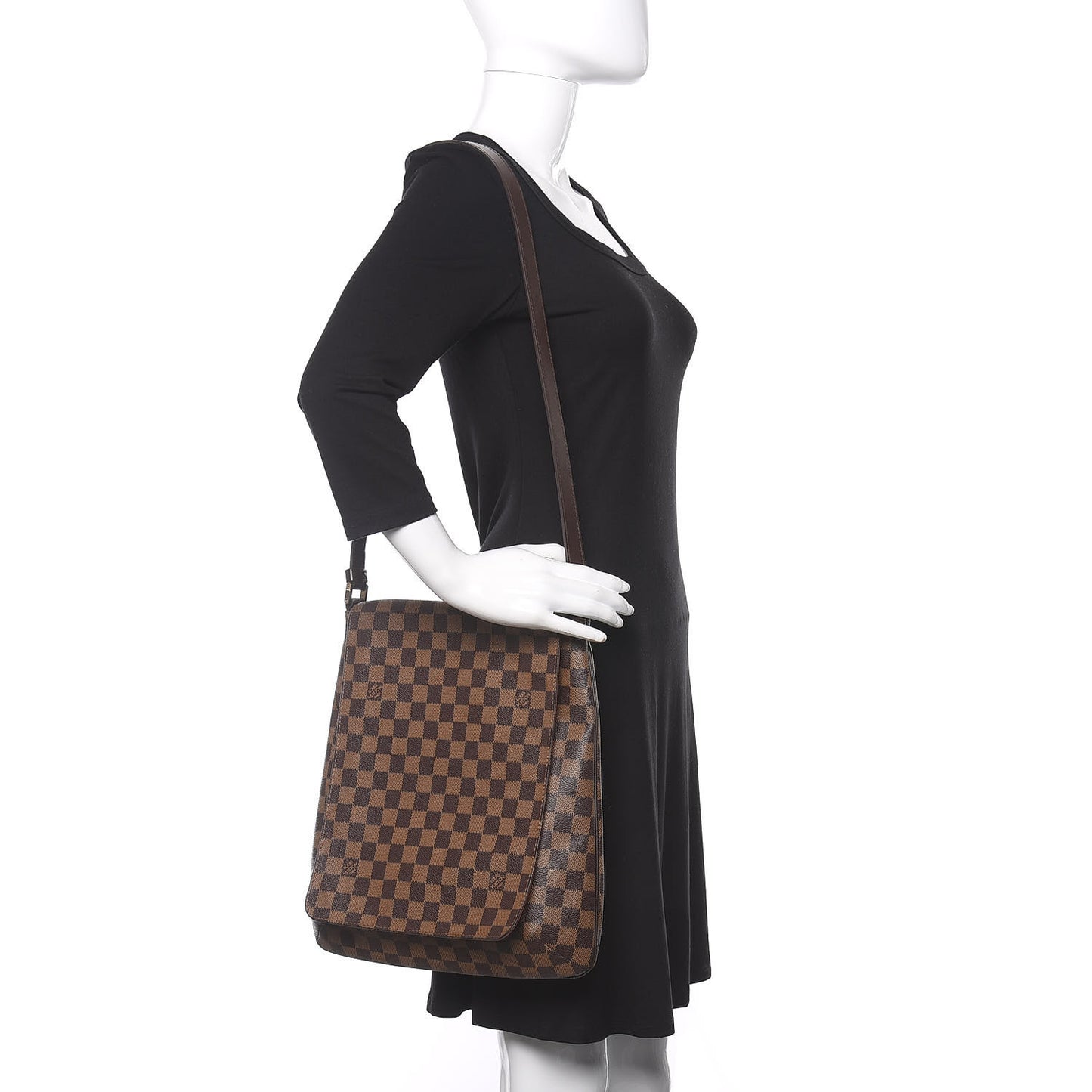 Damier Ebene Musette GM