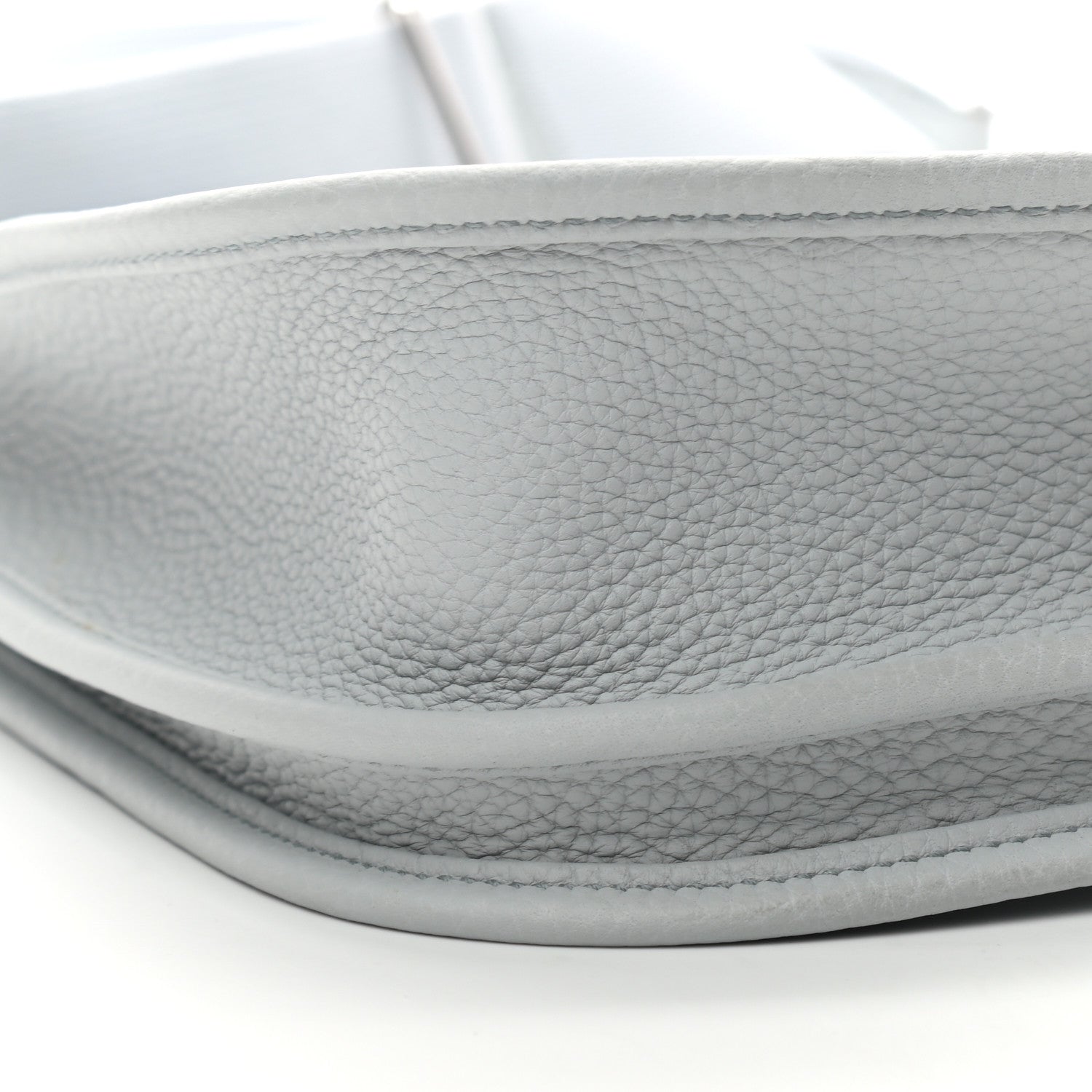 Hermes Taurillon Clemence Evelyne III PM Bleu Pale 8 of 9