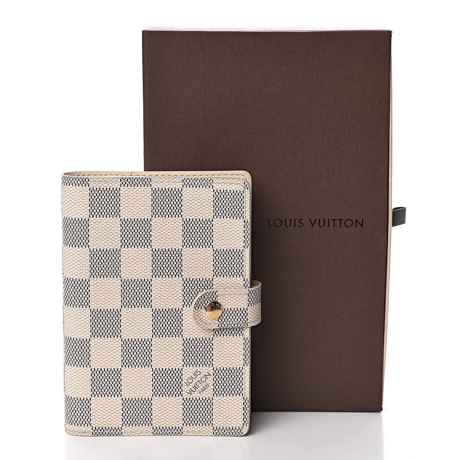 Louis Vuitton Damier Azur Small Ring Agenda Cover 7 of 7